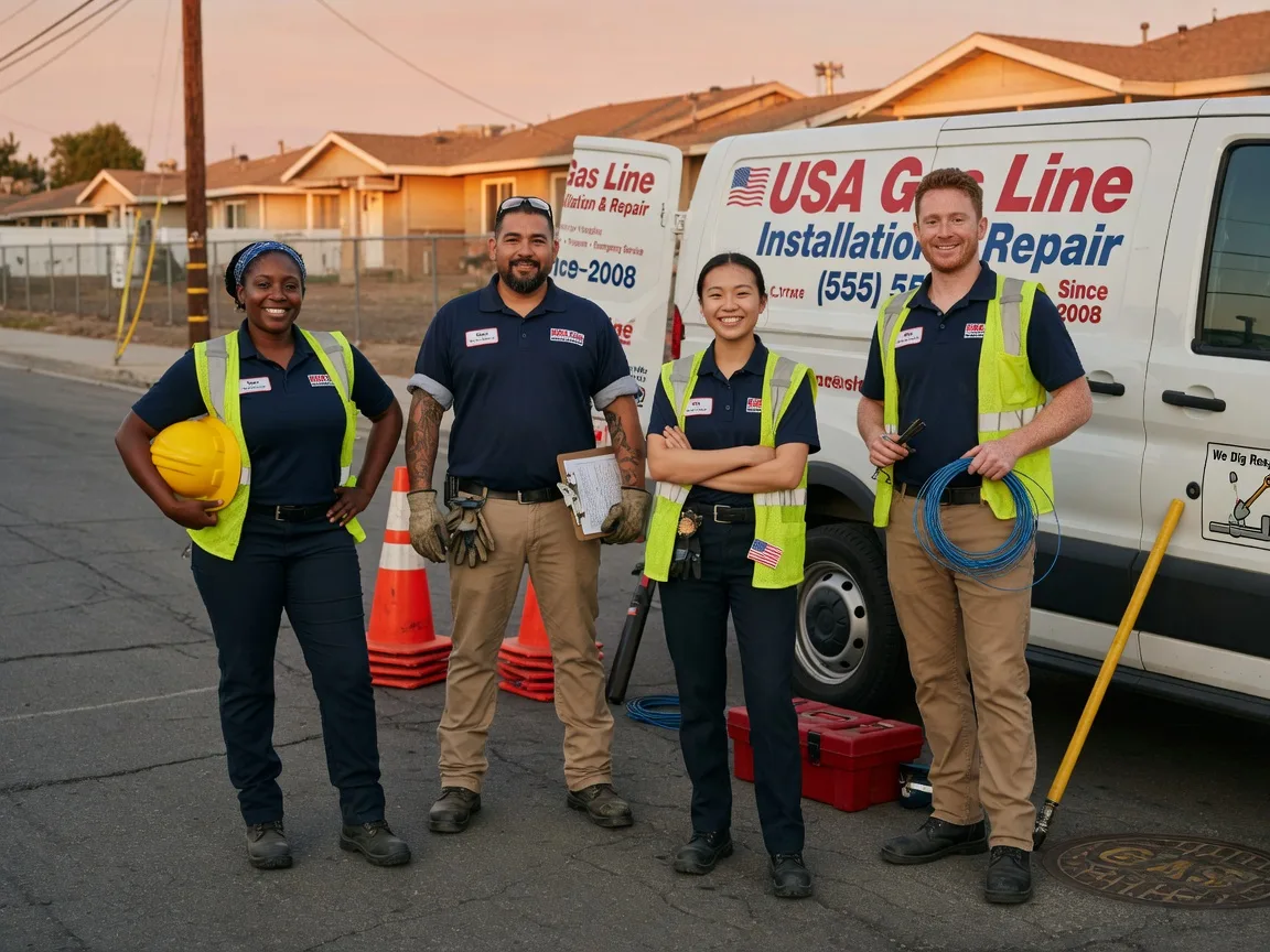 Gas Line Installation company in Champion, MI
